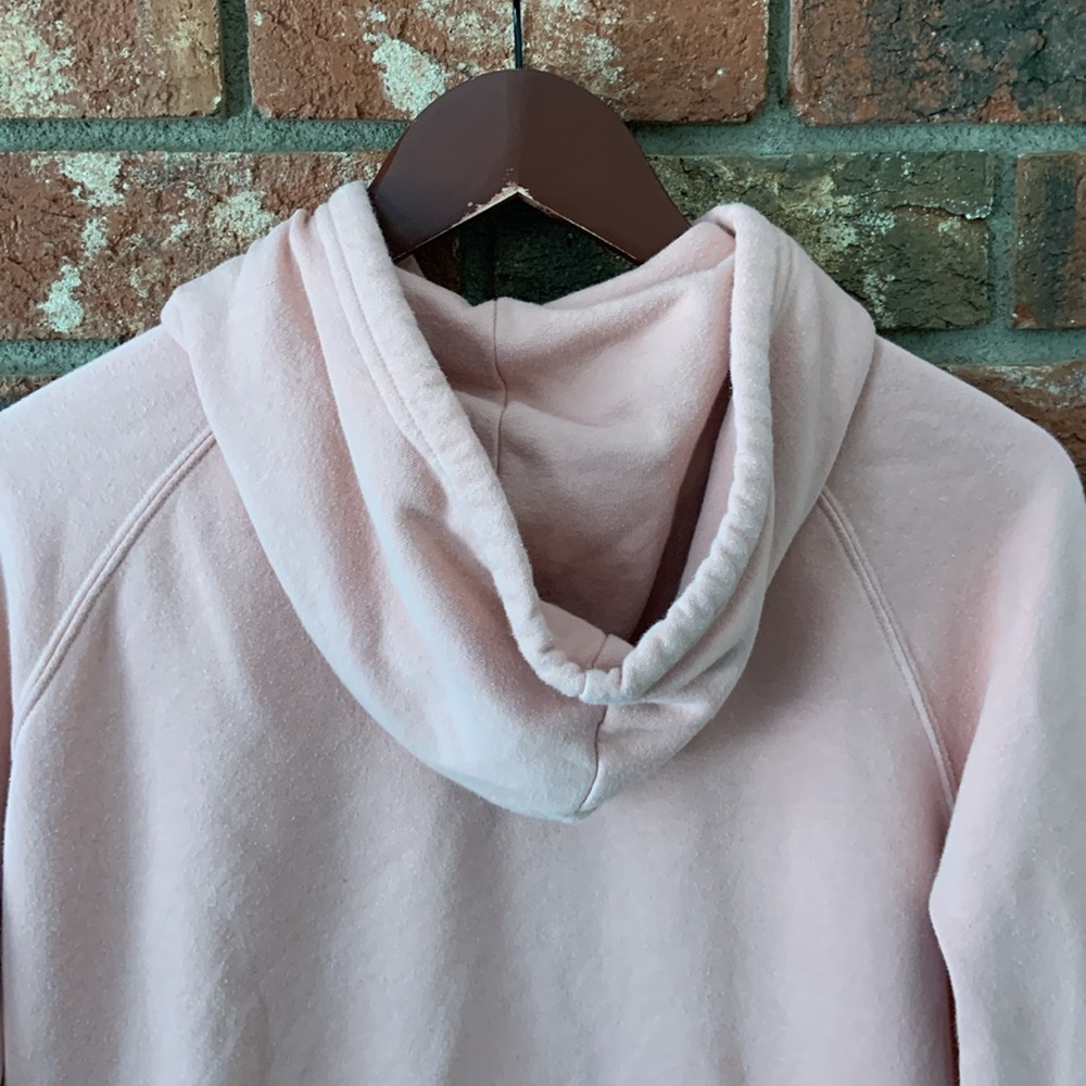 The North Face Light Pink Logo Hoodie Pullover - Picture 8 of 8
